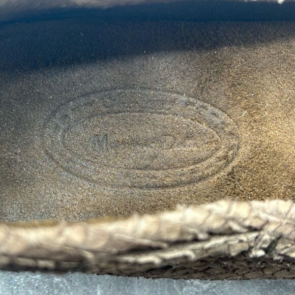 Massimo Dutti Brown Slip On Driving Loafer Size EUR 38 Textured Bow Trim - Picture 9 of 13